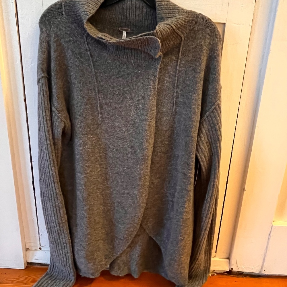NWT Free People Cardigan Sz L